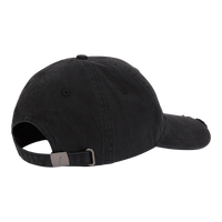 Casquette Drift en coton anthracite délavé, vue arrière avec sangle réglable